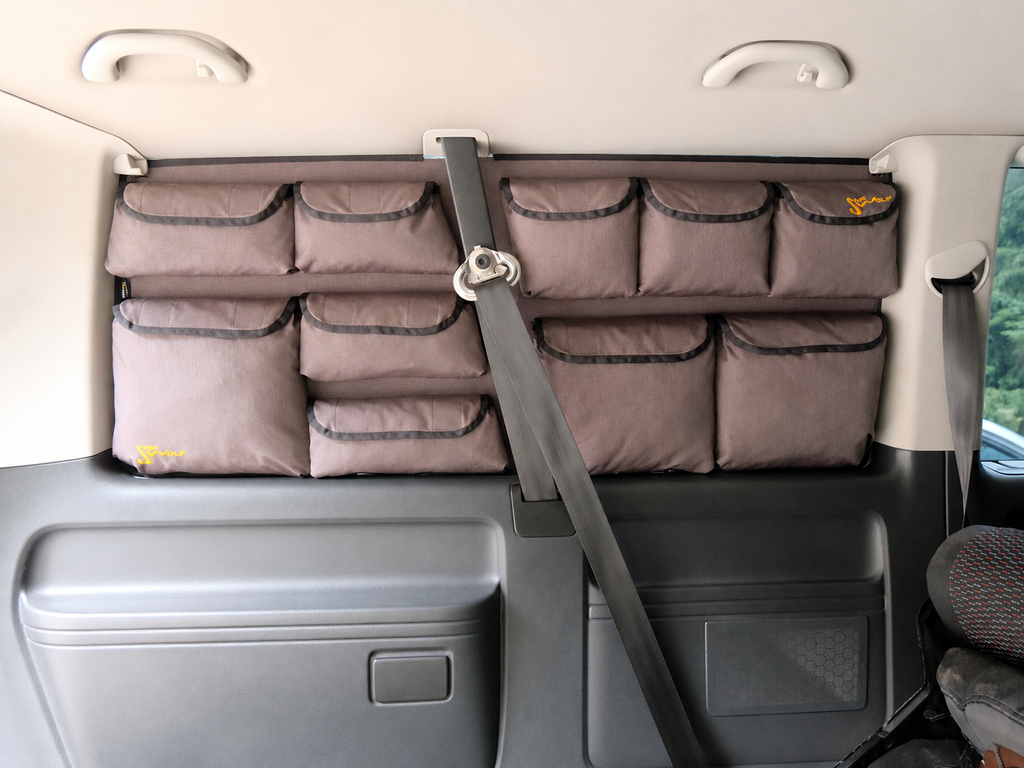 VW T5 lang Fenstertaschen-Organizer – Produktansicht