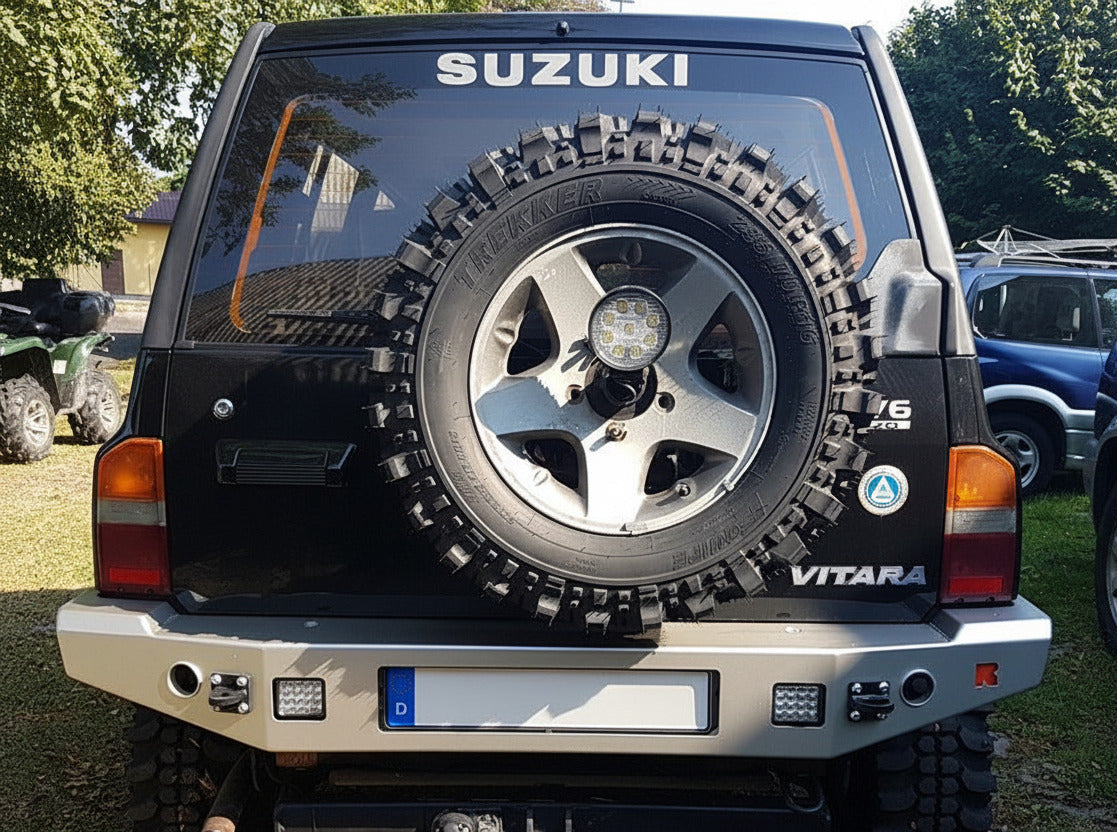 Steel Rear Bumper Suzuki Vitara 2.0, V6 & LONG (1988–1998)