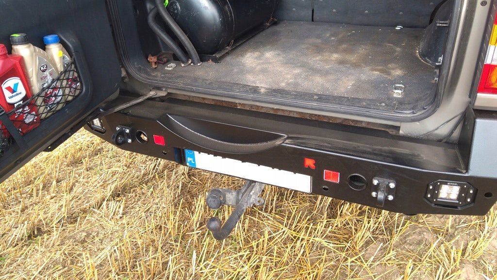 Steel rear bumper Opel Frontera B 5-door