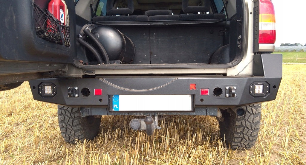 Steel rear bumper Opel Frontera B 5-door