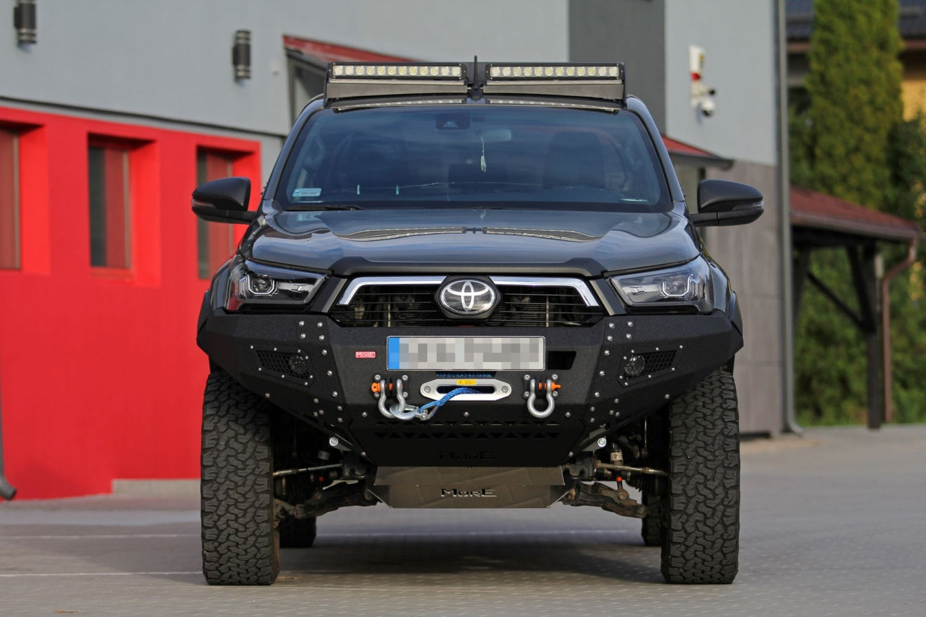 Pare-chocs treuil Toyota Hilux 8 REVO 2020+
