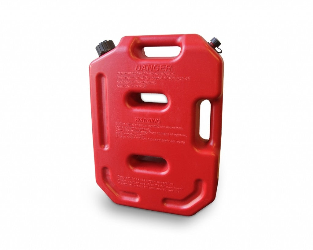Bidon de carburant tout-terrain 10L (plastique) – Rouge