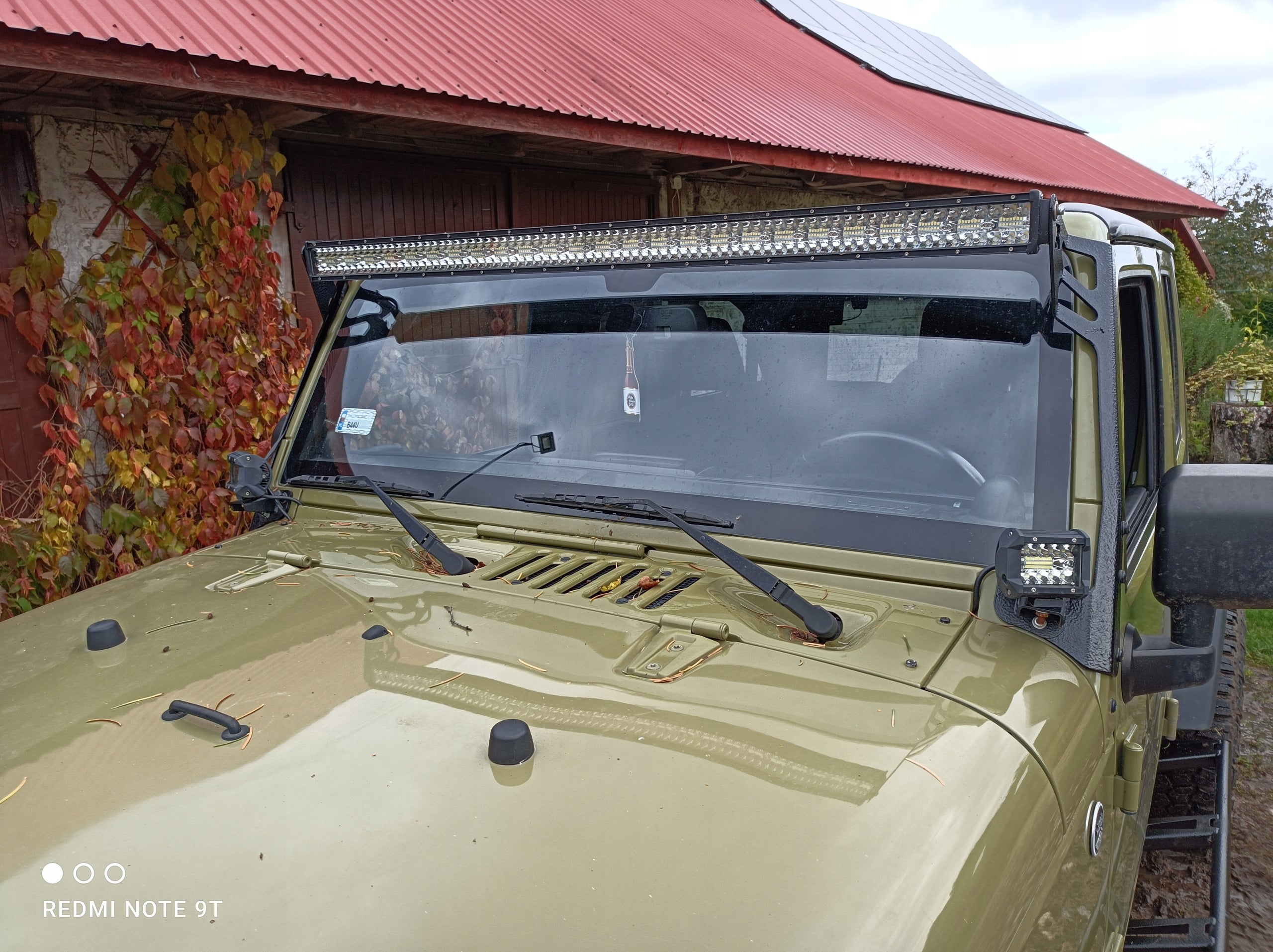 Kombi-Halterung 52" LED-Bar & Zusatzscheinwerfer – Jeep Wrangler JK JKU