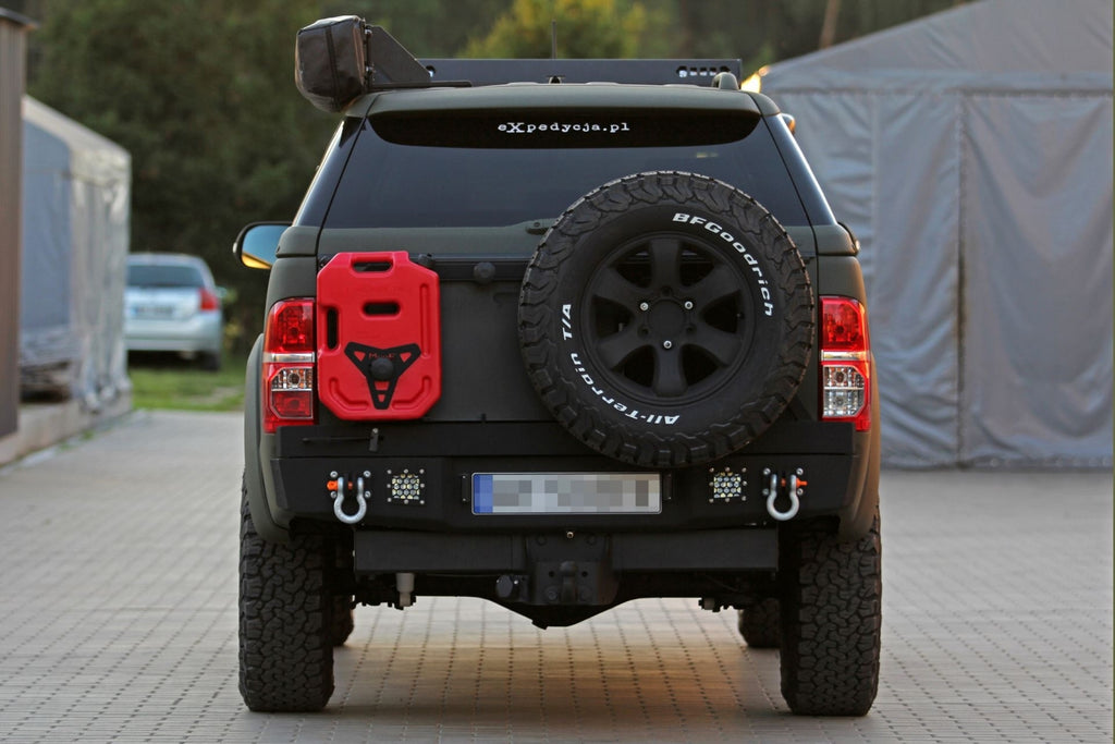 Support de roue de secours pour pare-chocs MorE 4x4 Pick-up