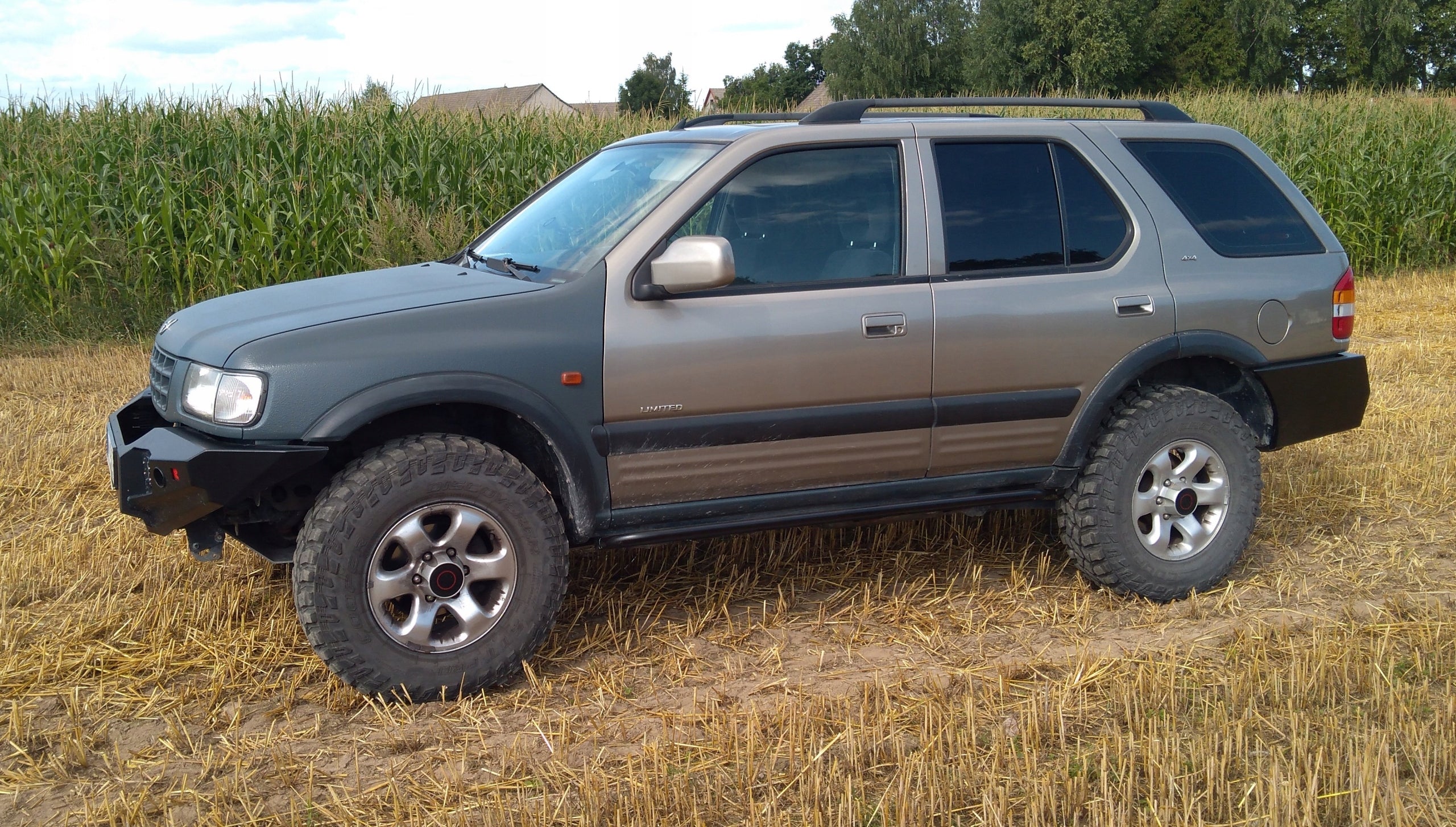 Seilwindenstoßstange Opel Frontera B