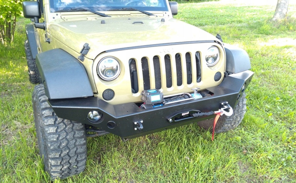 Winch Bumper Front Jeep Wrangler JK JKU