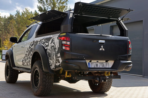 Hardtop aluminium Mitsubishi L200 2015–2019 King Cab