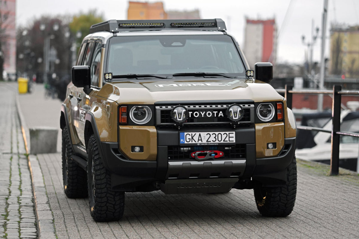 Lampen- & CB-Antennenhalter Toyota Land Cruiser J250