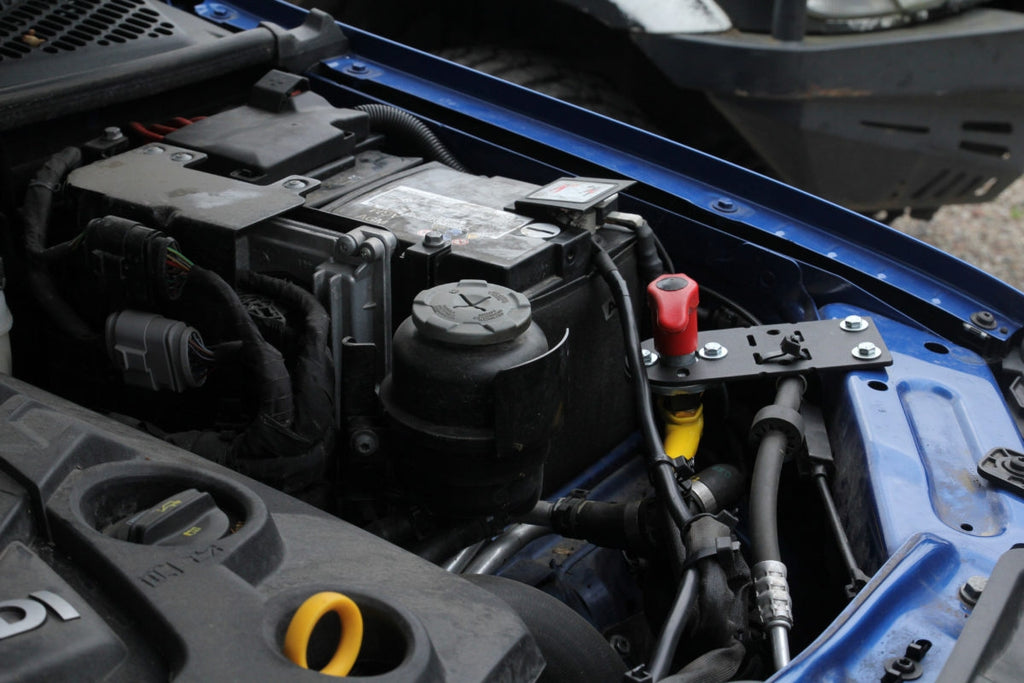 Halter für Batterie-/Seilwinden Hauptschalter