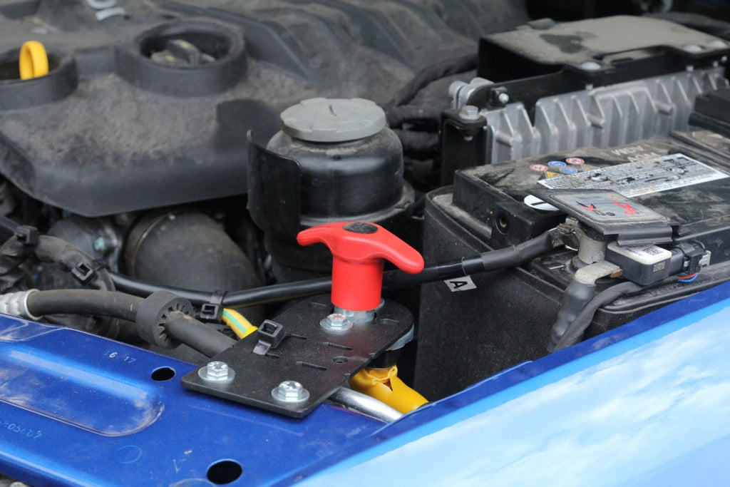 Halter für Batterie-/Seilwinden Hauptschalter