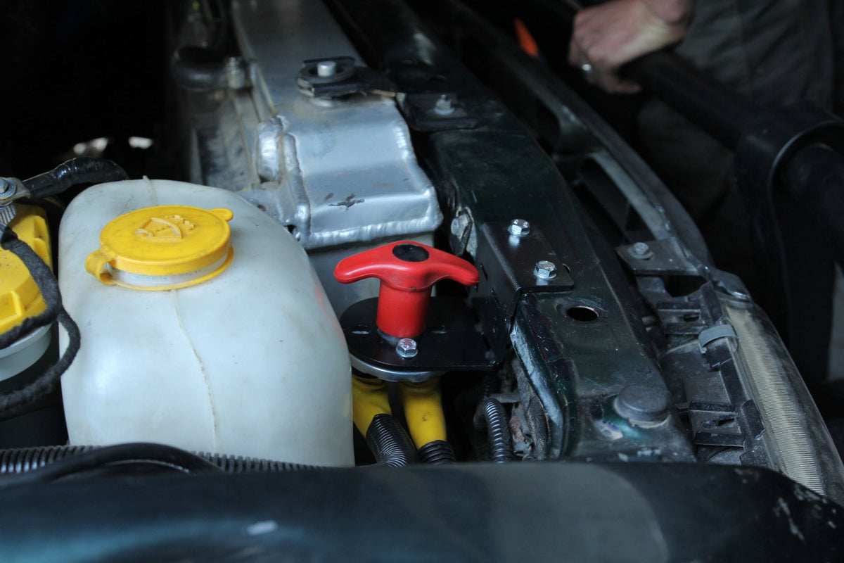Halter für Batterie-/Seilwinden Hauptschalter