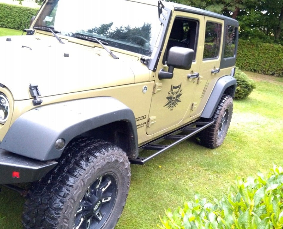 Rockslider tubes de protection de bas de caisse Jeep Wrangler JKU