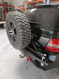 Spare Wheel Carrier - Mercedes ML W164 Steel Bumper