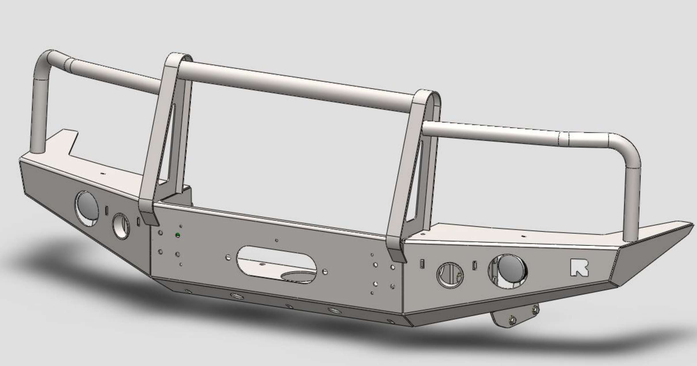 Winch Bumper with Bull Bar and Lamp Guards Suzuki Vitara (Long) 2.0 & V6 (1988–1998)