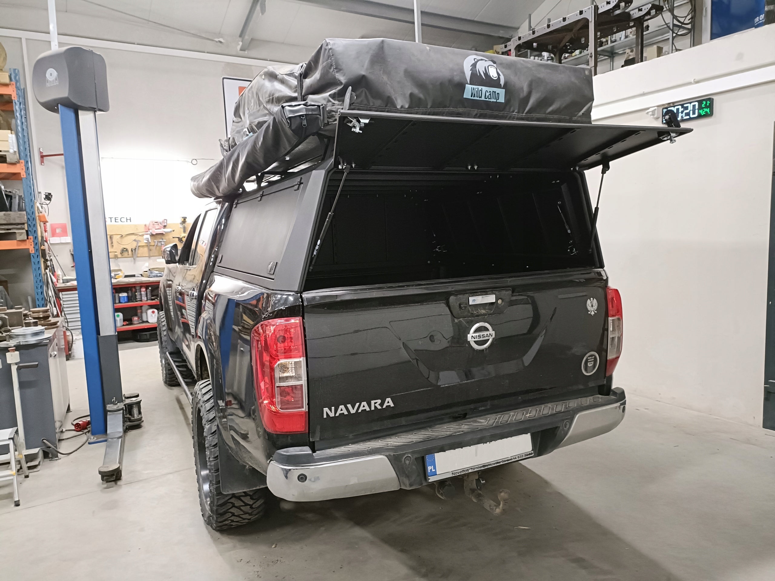 Stahl Hardtop – Nissan Navara D23 Off Road