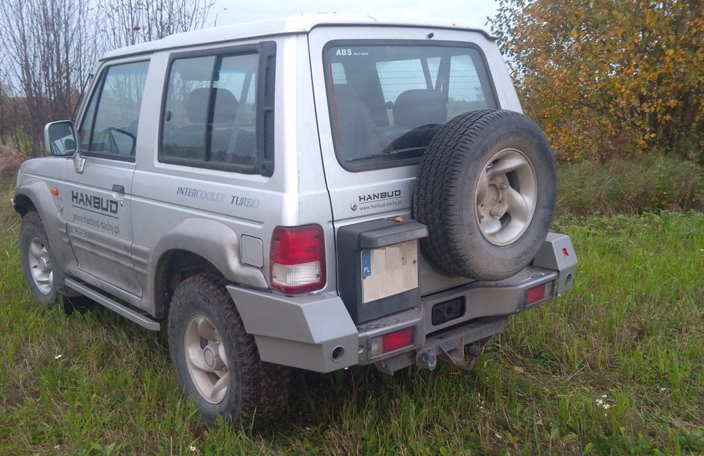 Pare-chocs arrière en acier Hyundai Galloper 3 portes