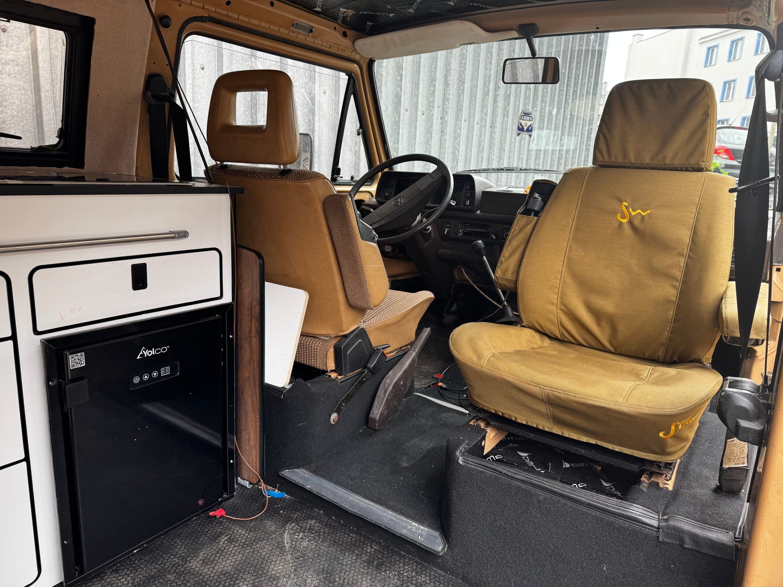 Housses de siège pilote Volkswagen T3