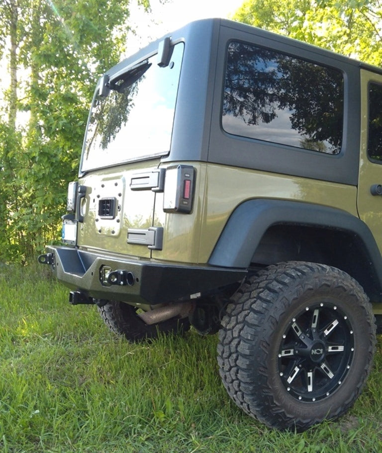 Steel Rear Bumper Jeep Wrangler JK JKU
