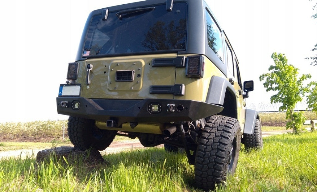 Steel Rear Bumper Jeep Wrangler JK JKU