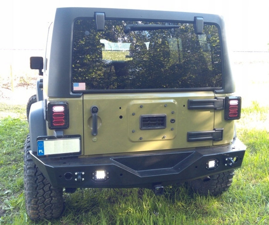Steel Rear Bumper Jeep Wrangler JK JKU
