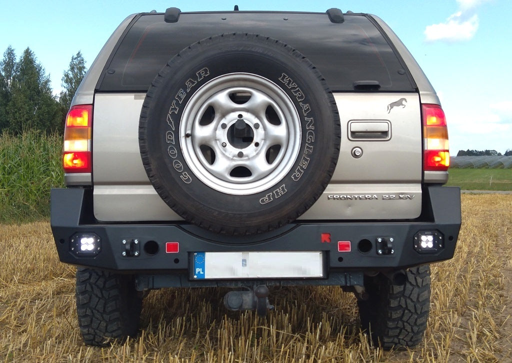 Steel rear bumper Opel Frontera B 5-door