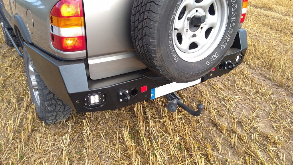 Steel rear bumper Opel Frontera B 5-door