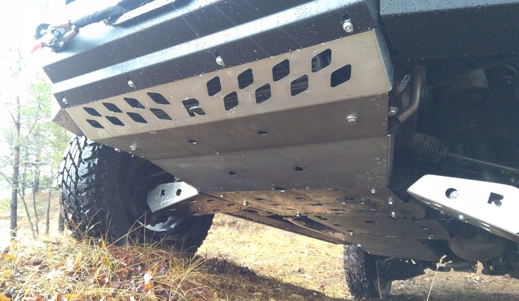 Protection de soubassement pour moteur, radiateur et essieu avant – Land Rover Discovery 3