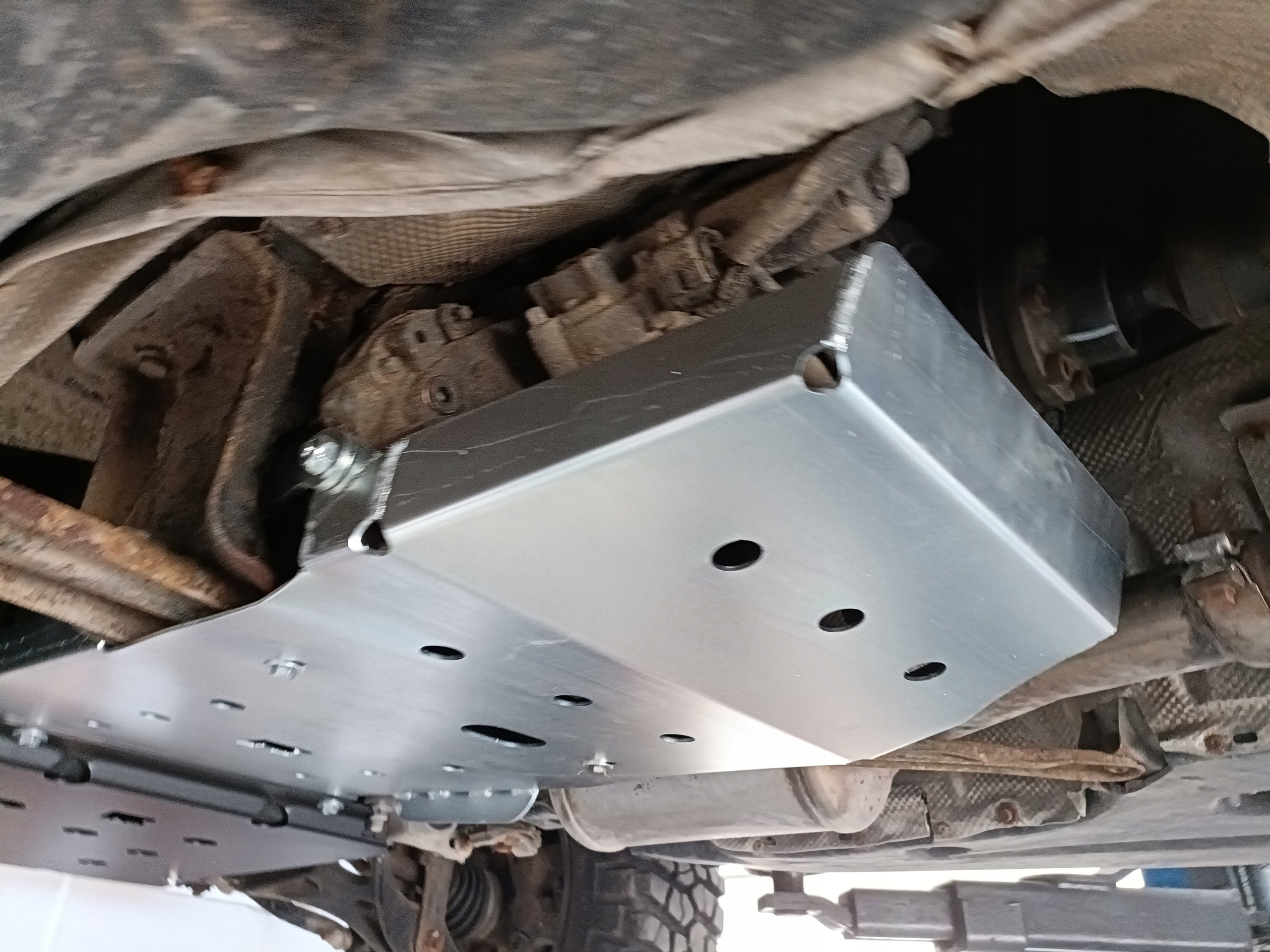 Unterfahrschutz Mercedes Getriebe und Verteilergetriebe ML W164