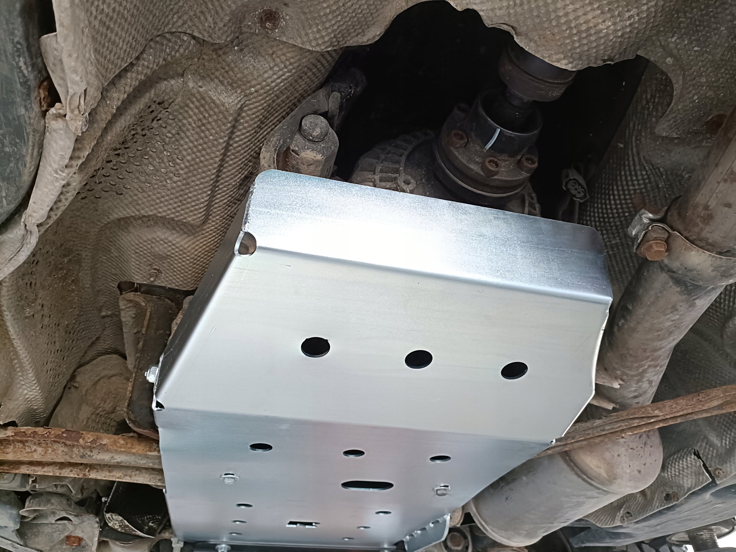 Unterfahrschutz Mercedes Getriebe und Verteilergetriebe ML W164