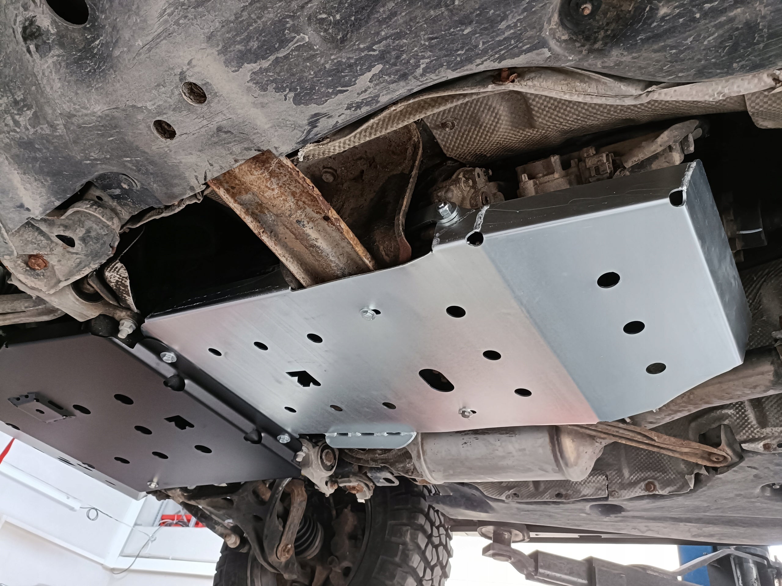 Unterfahrschutz Mercedes Getriebe und Verteilergetriebe ML W164