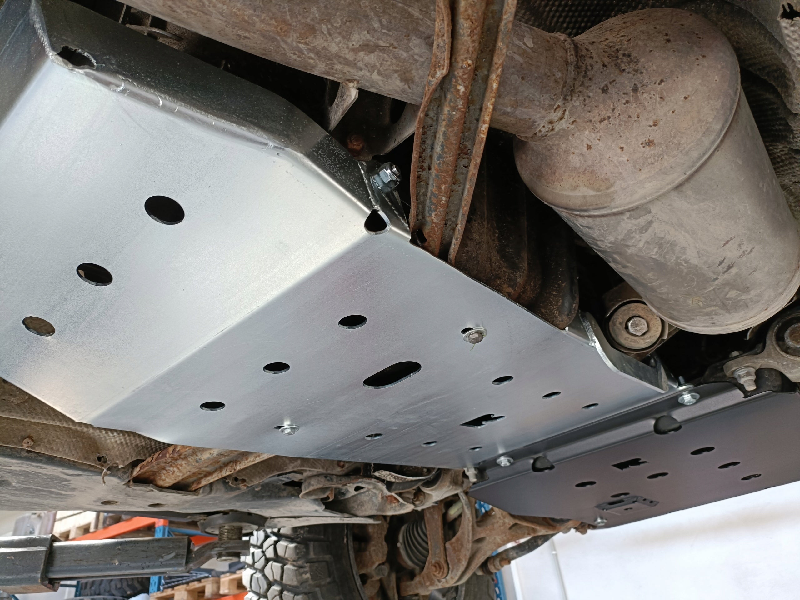 Unterfahrschutz Mercedes Getriebe und Verteilergetriebe ML W164