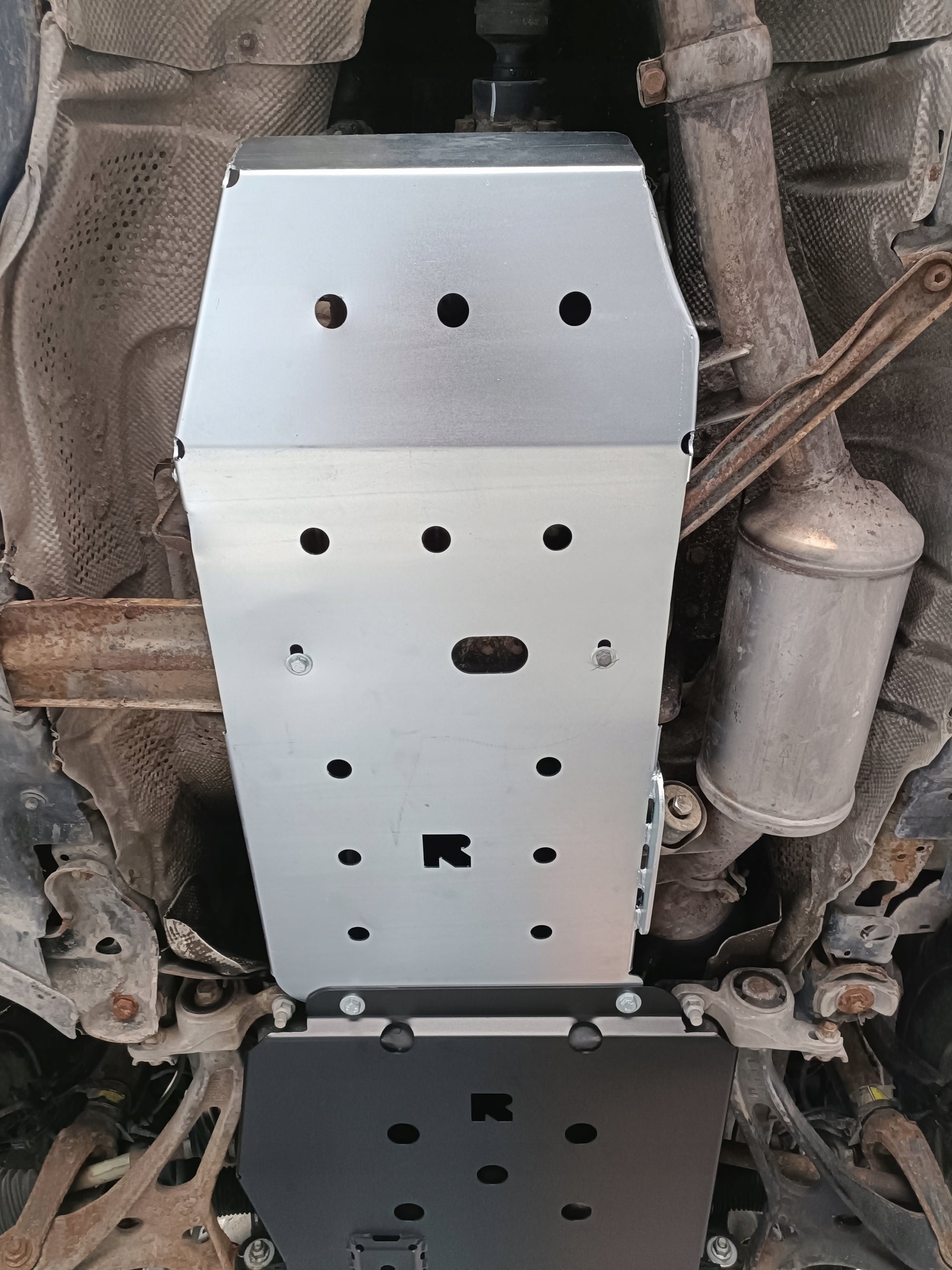 Unterfahrschutz Mercedes Getriebe und Verteilergetriebe ML W164