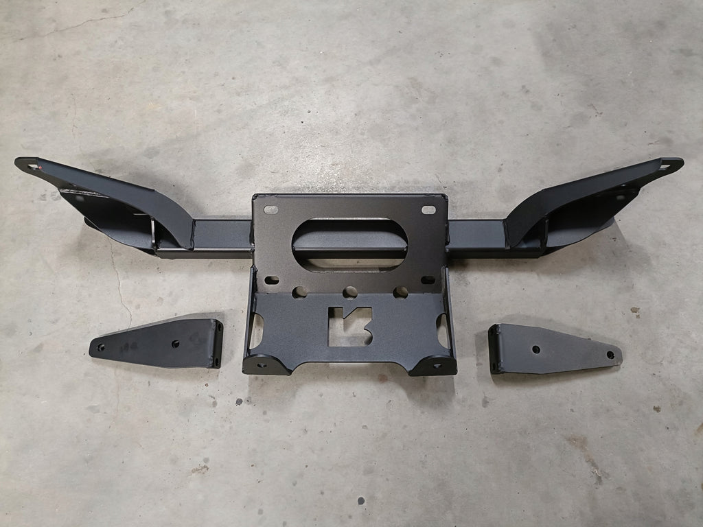 Montageplatte für Seilwinde Nissan Navara D23