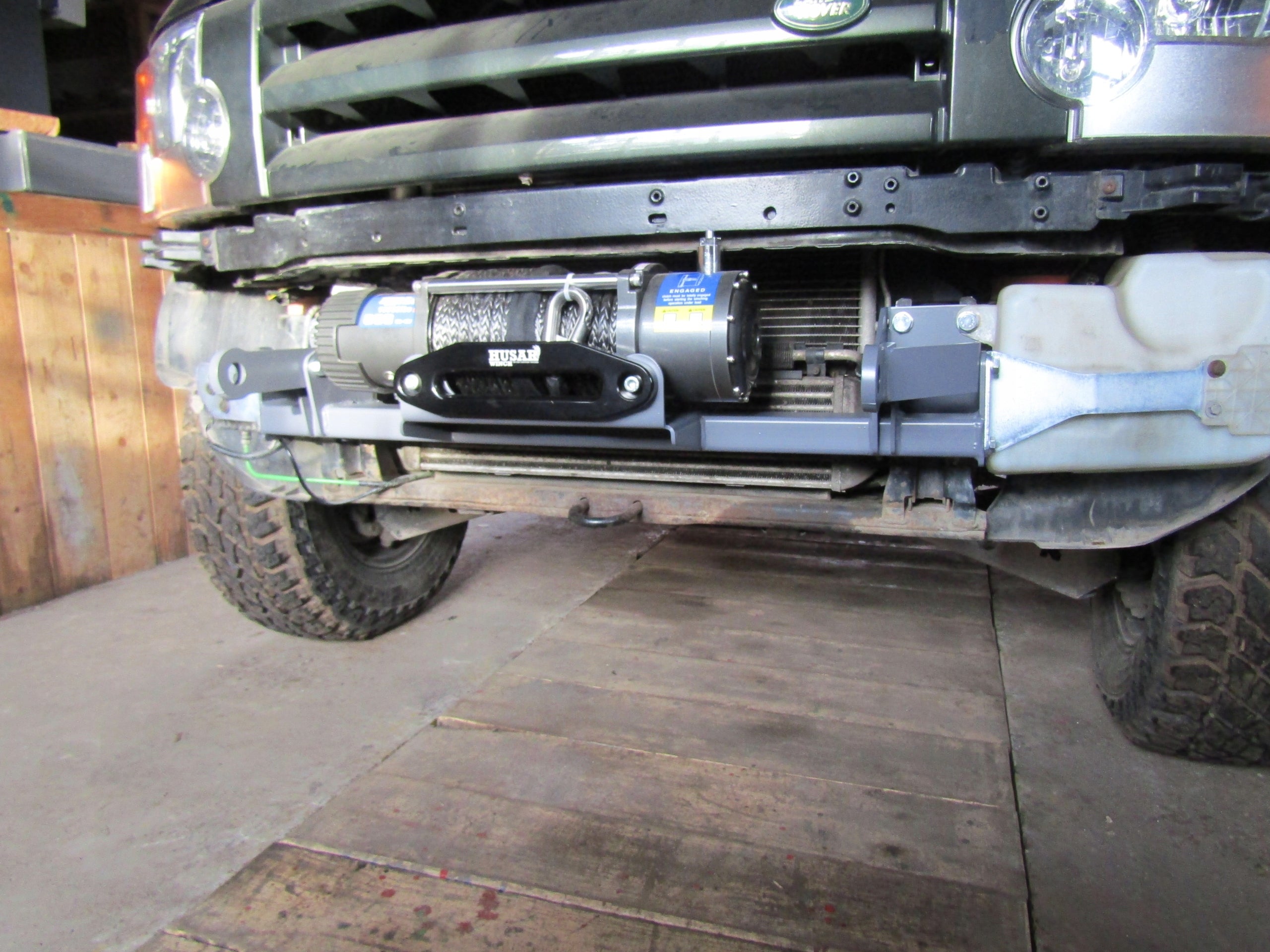 Montageplatte für Seilwinde Land Rover Discovery 3 & 4