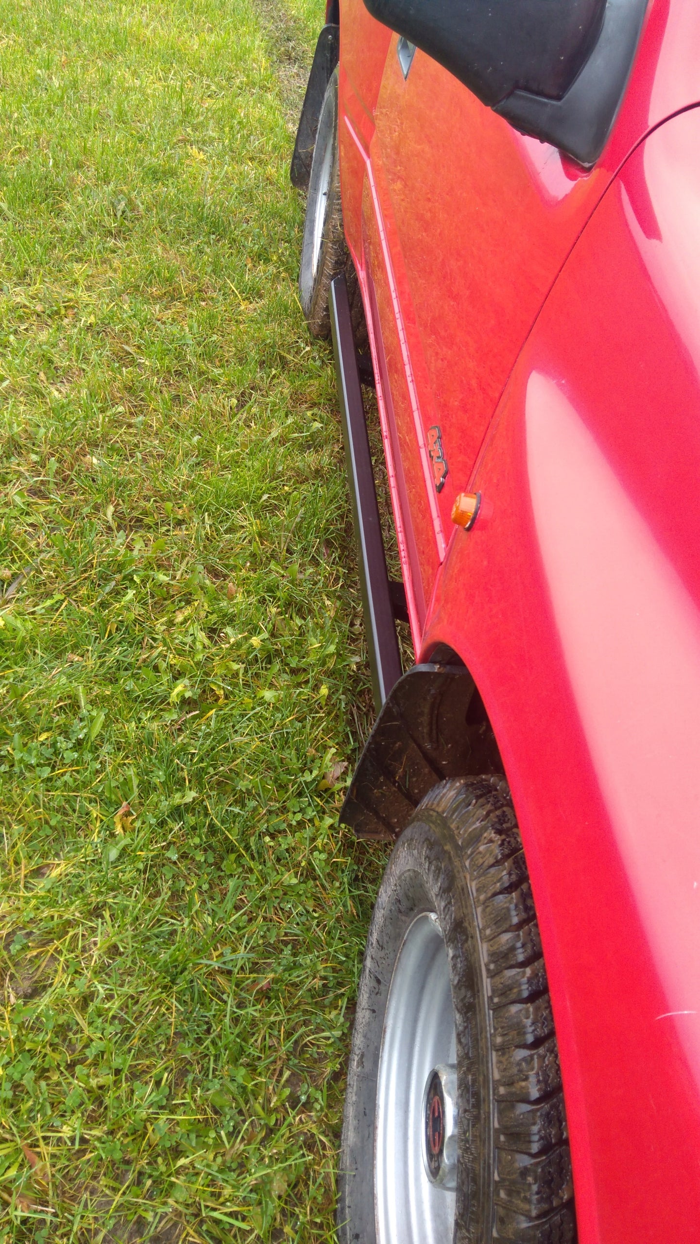 Protections tubulaires latérales Rockslider Opel Frontera A 3 portes