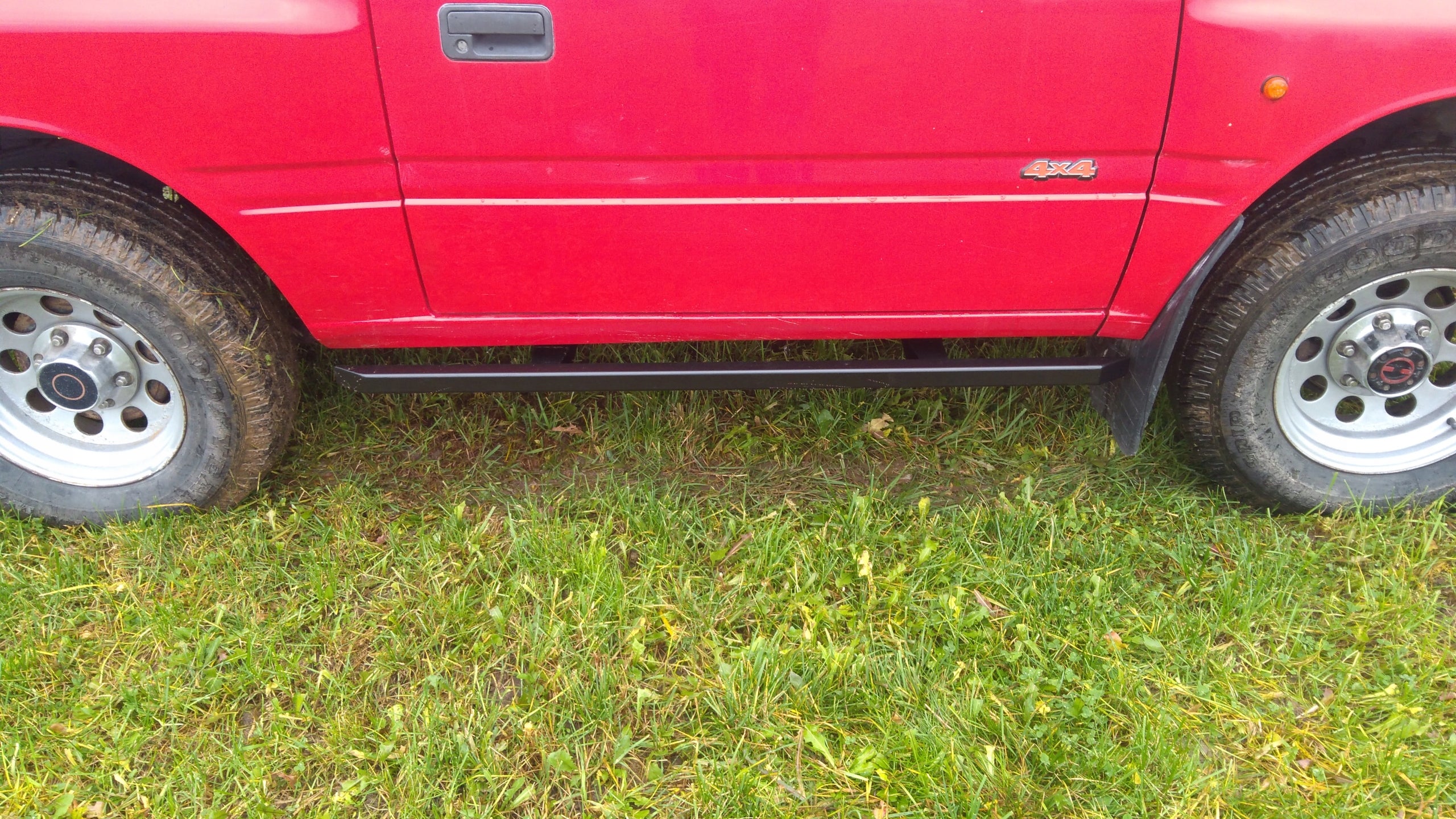 Protections tubulaires latérales Rockslider Opel Frontera A 3 portes