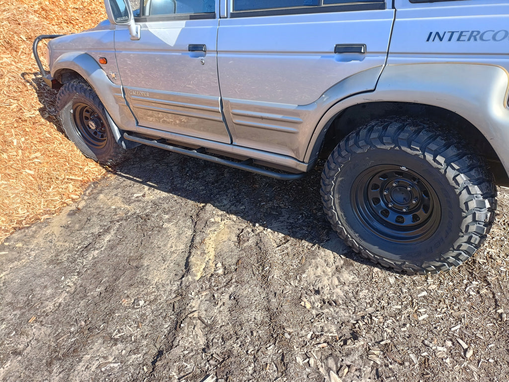 Rockslider Seitenschweller-Schutzrohre Hyundai Galloper 5-Türer