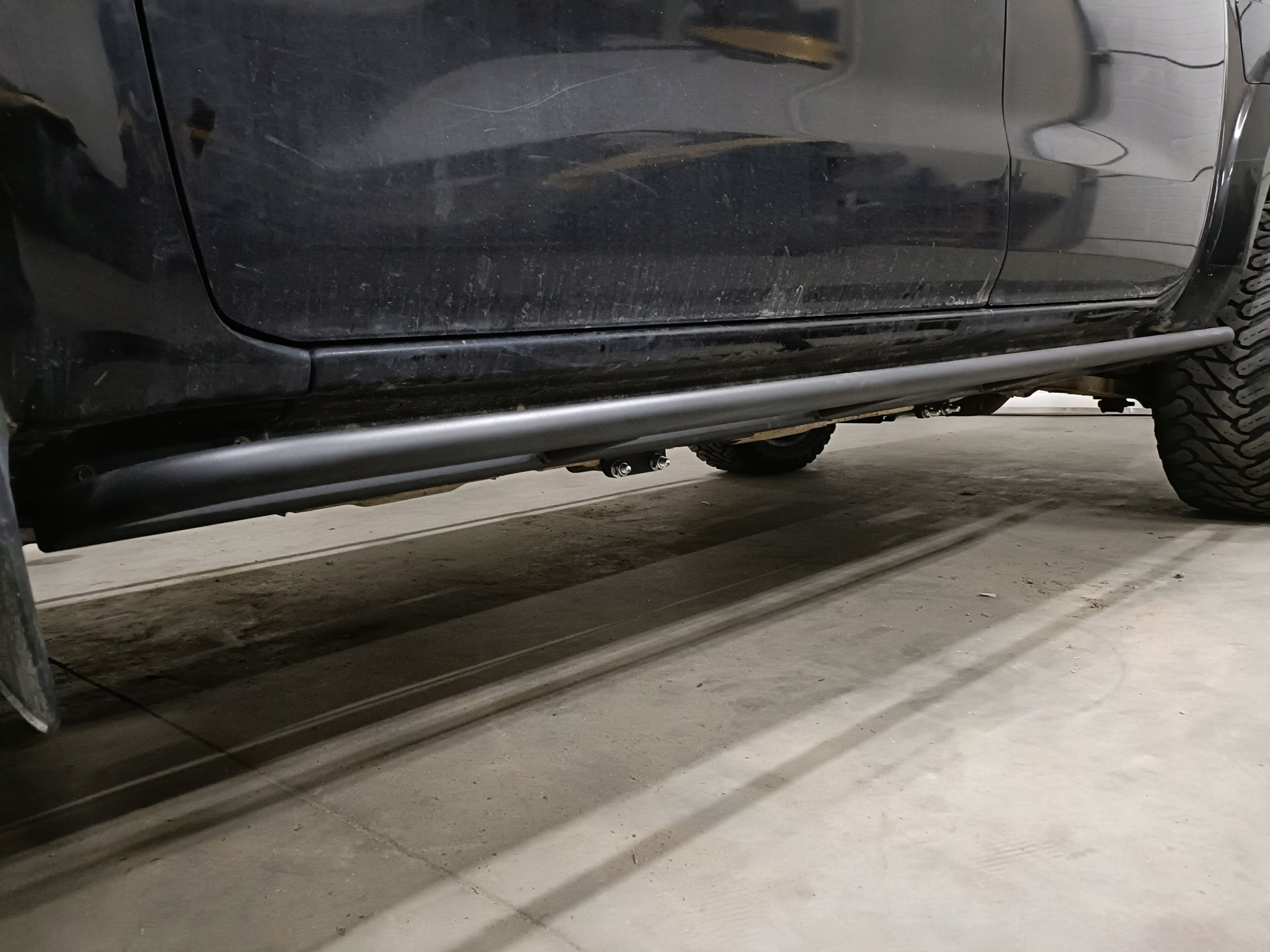 Protections tubulaires latérales Rockslider Nissan Navara D23