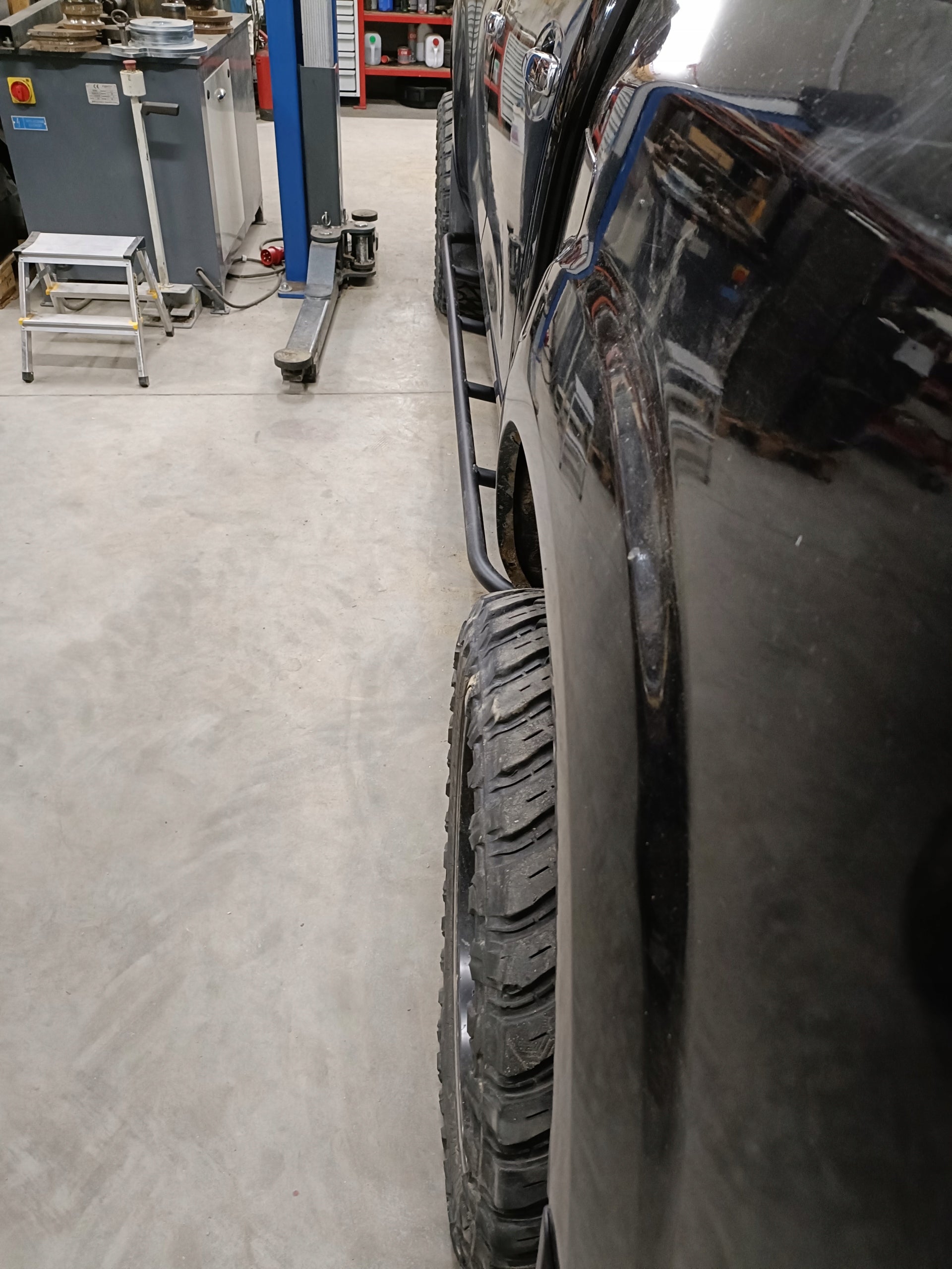 Protections tubulaires latérales Rockslider Nissan Navara D23
