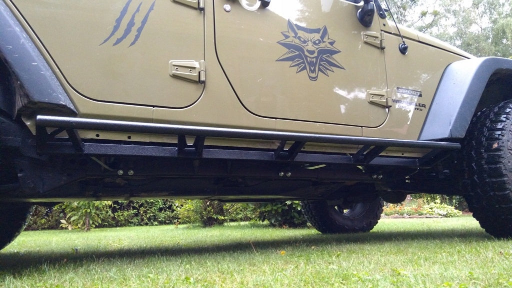 Rockslider tubes de protection de bas de caisse Jeep Wrangler JKU