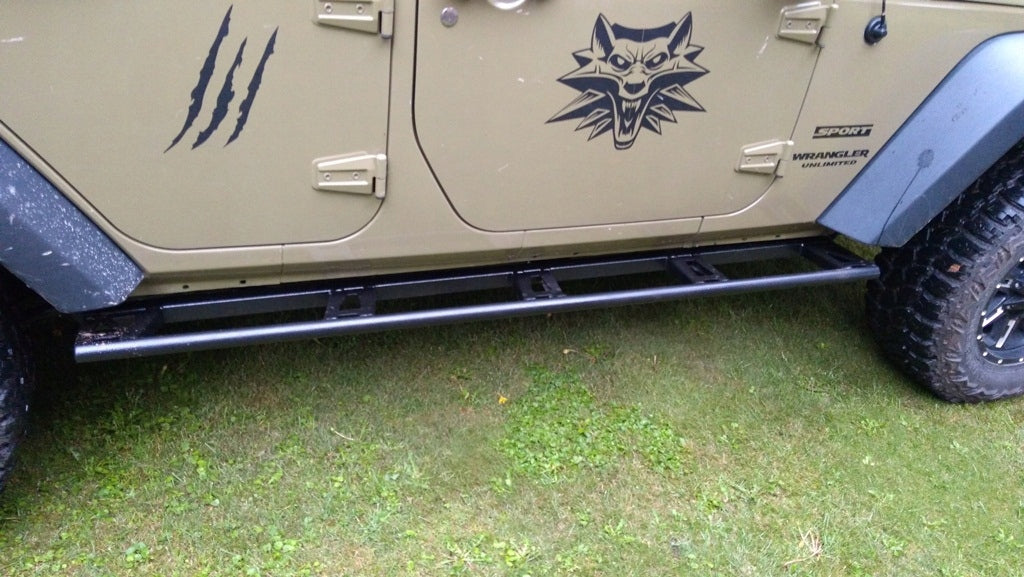 Rockslider tubes de protection de bas de caisse Jeep Wrangler JKU