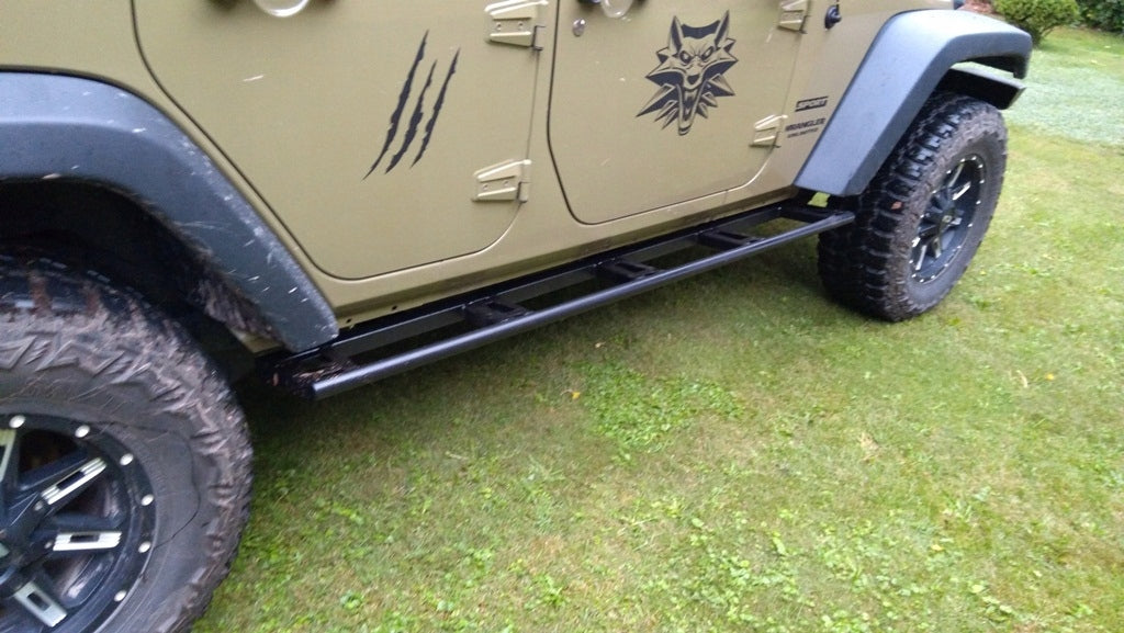 Rockslider tubes de protection de bas de caisse Jeep Wrangler JKU