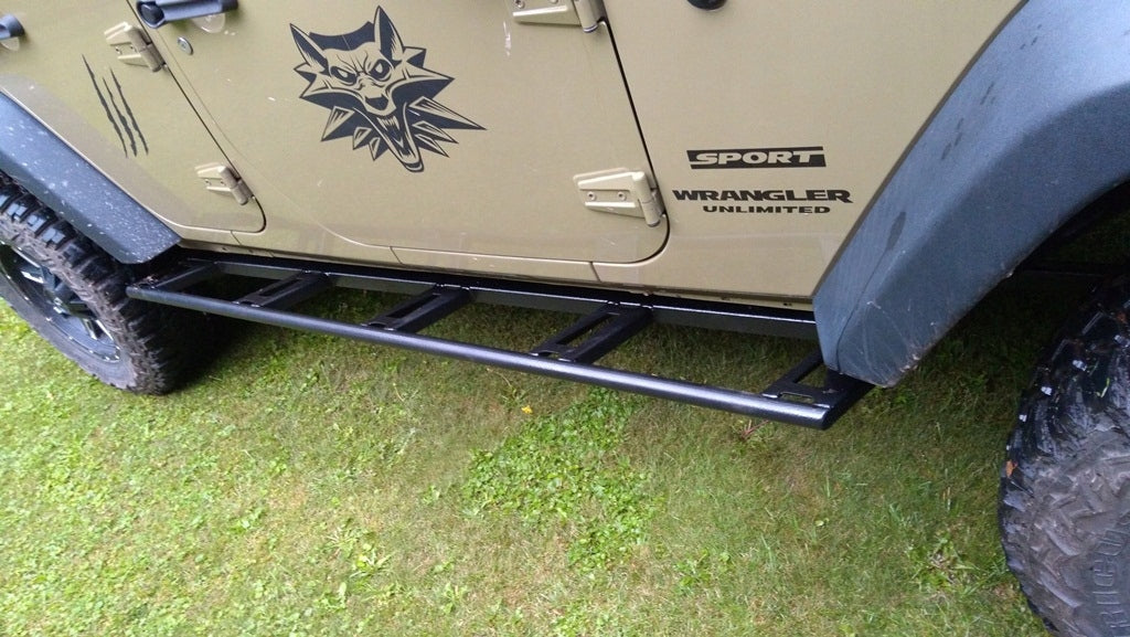 Rockslider tubes de protection de bas de caisse Jeep Wrangler JKU