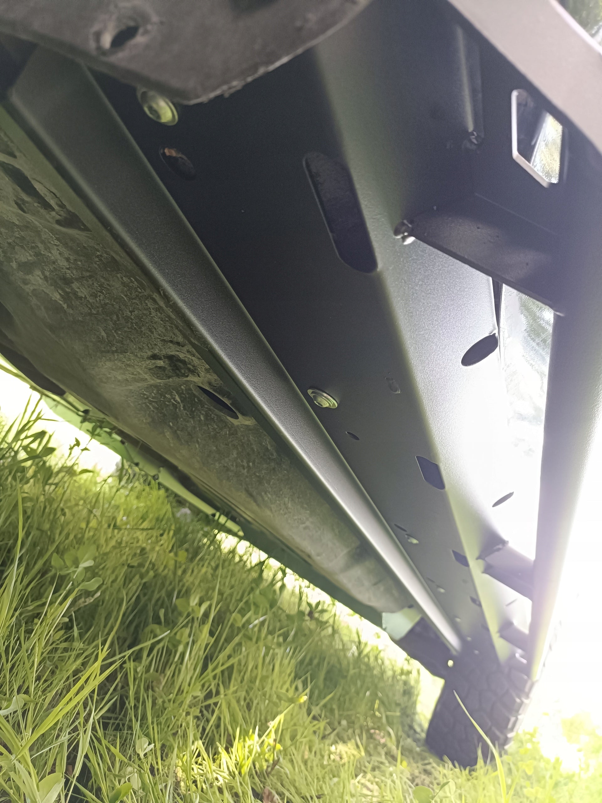 Rockslider Seitenschweller-Schutzrohre Mercedes ML