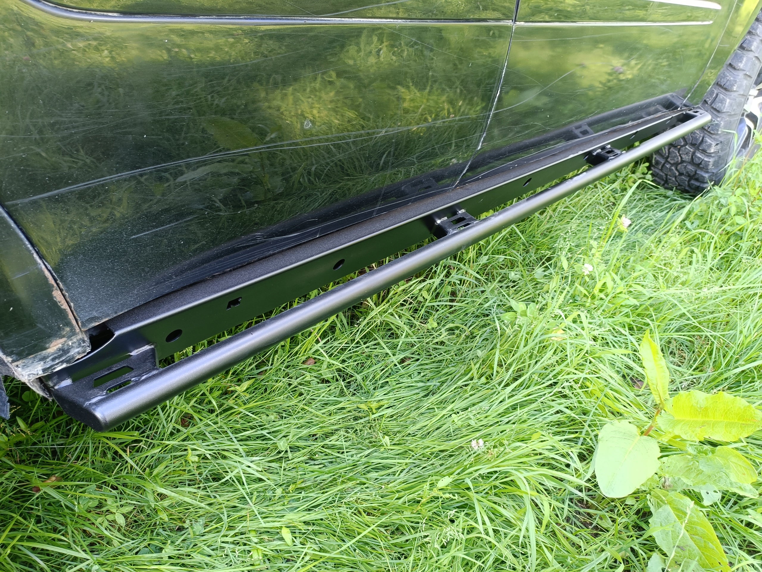 Rockslider Seitenschweller-Schutzrohre Mercedes ML