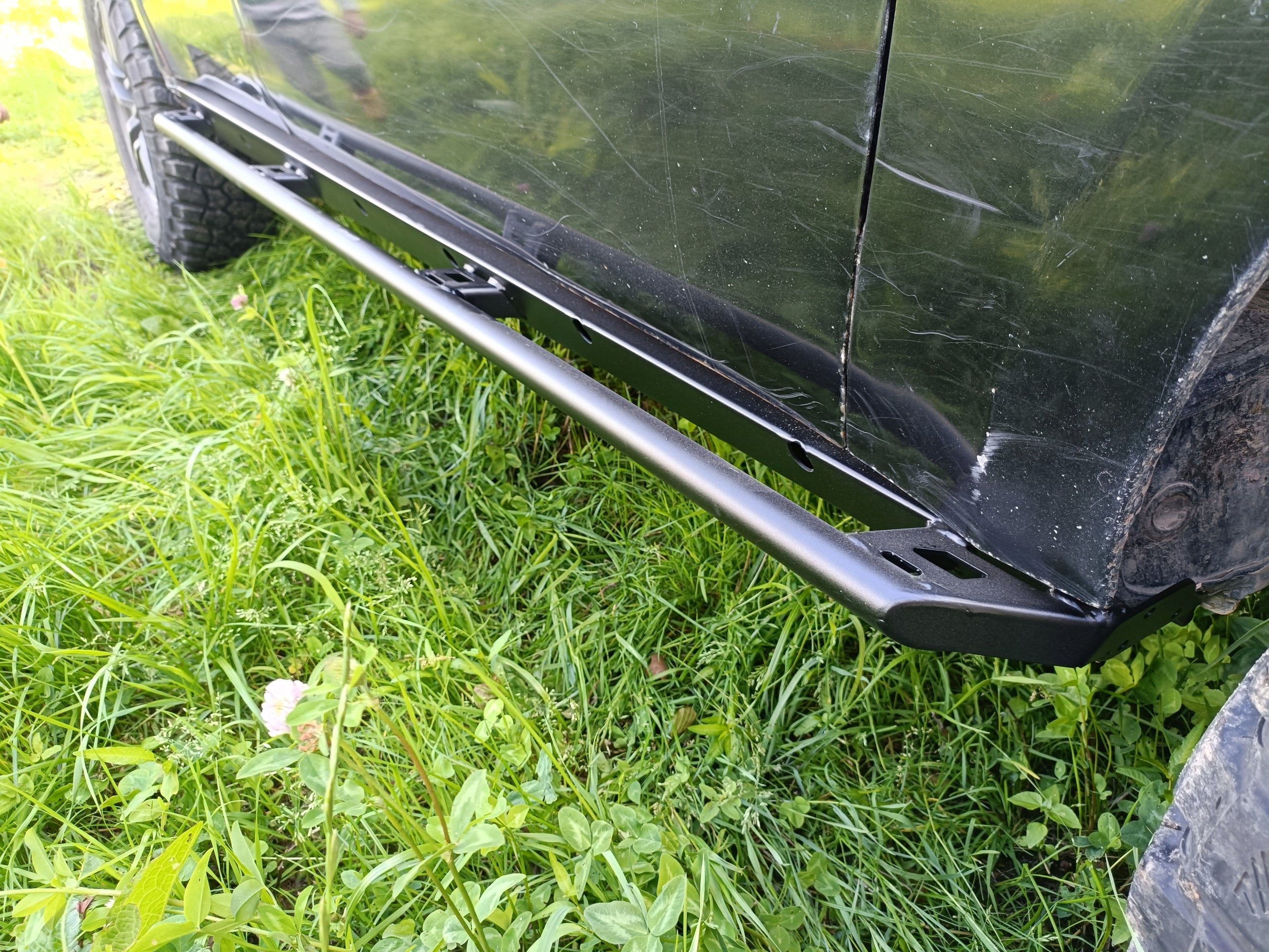 Rockslider Seitenschweller-Schutzrohre Mercedes ML