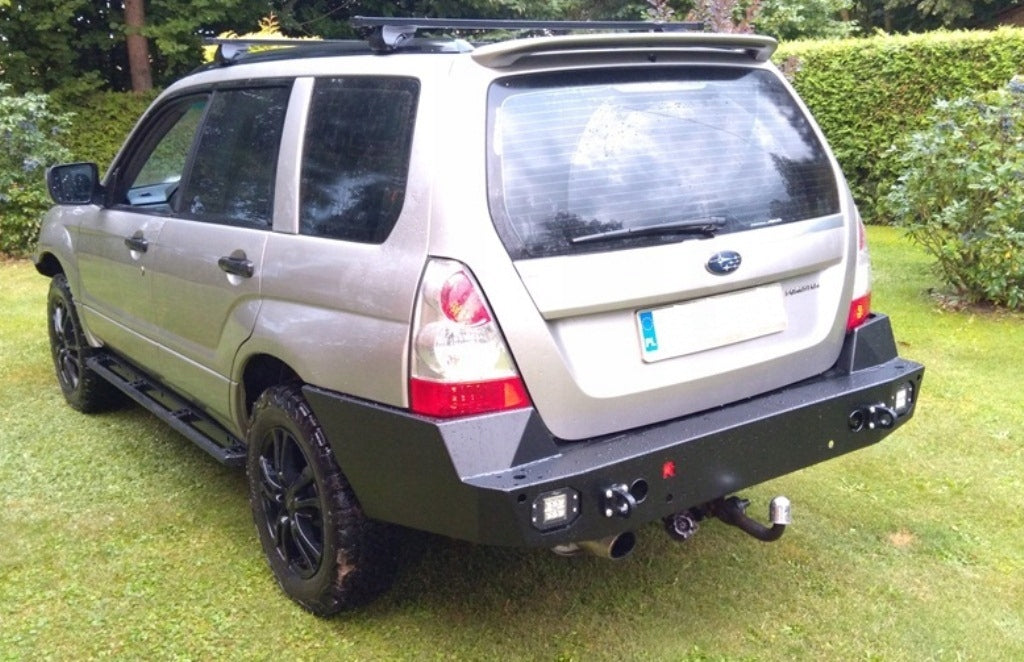 Steel Rear Bumper Subaru Forester 2 SG