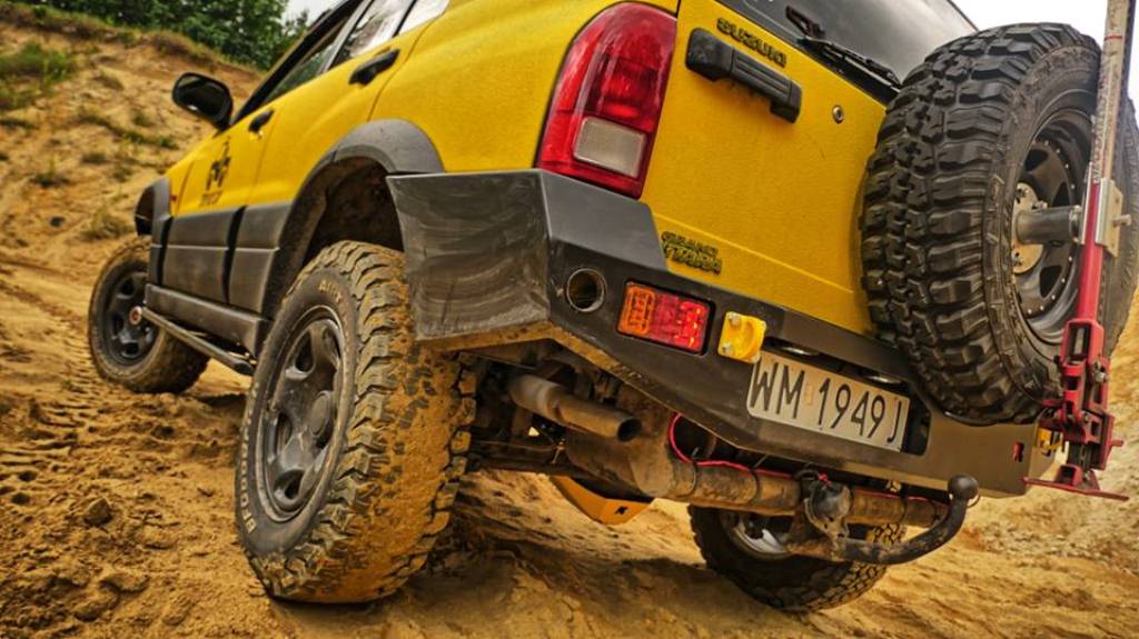 Steel Rear Bumper Suzuki Grand Vitara 1 FT GT