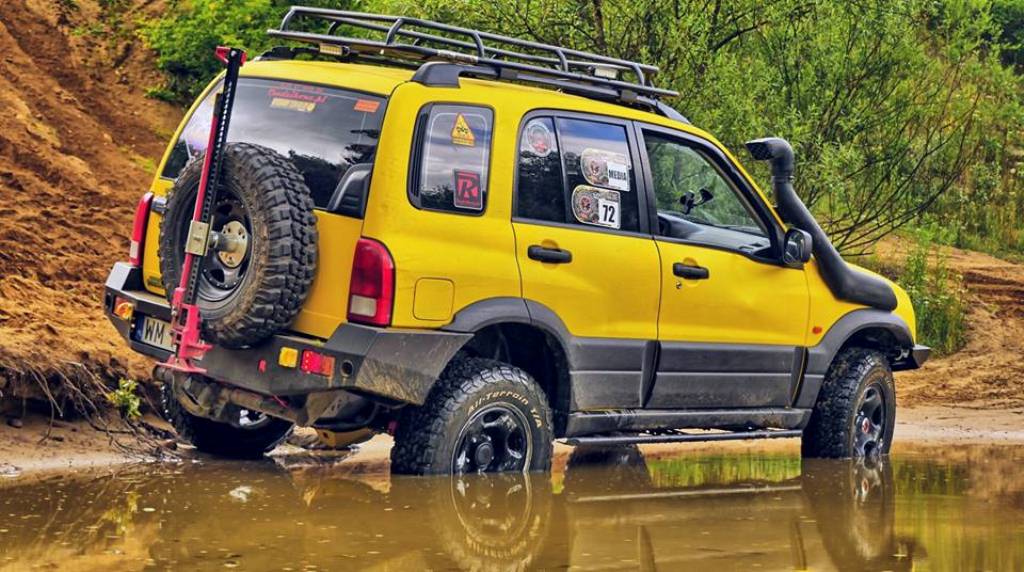 Steel Rear Bumper Suzuki Grand Vitara 1 FT GT