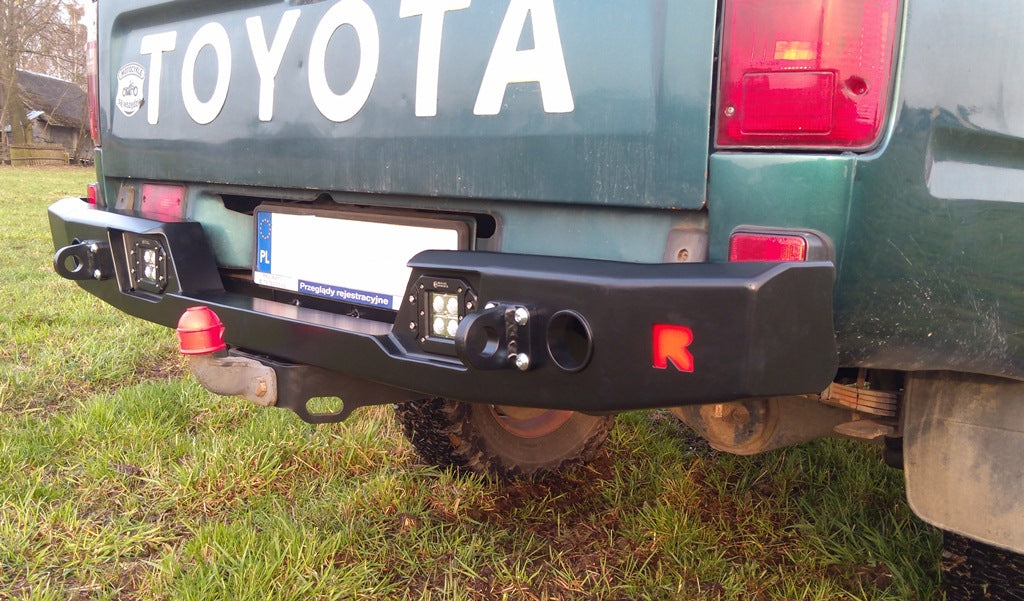 Steel Rear Bumper for Toyota Hilux 6 RZN